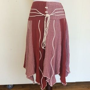 Vintage Boho Chic Hippie Skirt